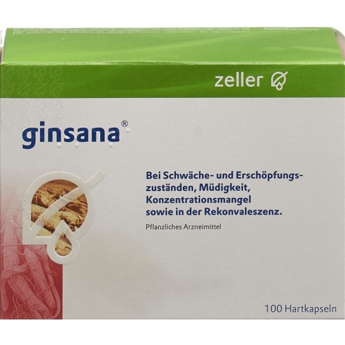 Ginsana hard capsules 100 pcs buy online