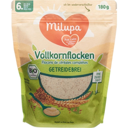 Milupa Organic Wholegrain Flakes from the 6th month 180g buy online