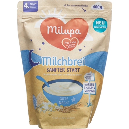 Milupa Goodnight Gentle Start Milk Mash from the 4th month 400g buy online