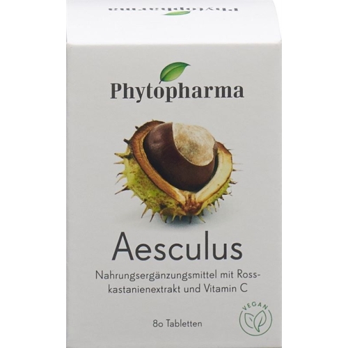 Phytopharma Aesculus Tabletten Dose 80 Stück buy online