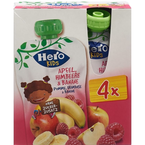 Hero Kids Smoothie Apfel Himb Ban Quat 4x 120g buy online