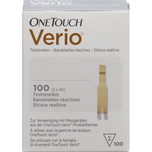 One Touch Verio test strips 2 x 50 pcs buy online