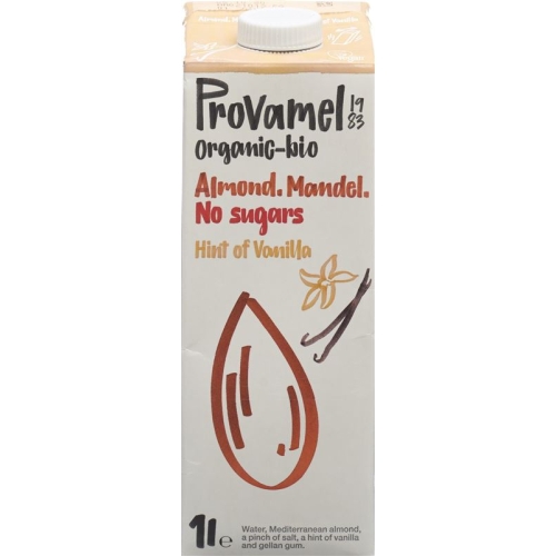 Provamel Mandeldrink ohne Zucker Vanille Bio 1L buy online