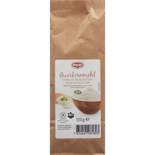 Morga Guarkernmehl Glutenfrei Bio Beutel 150g buy online