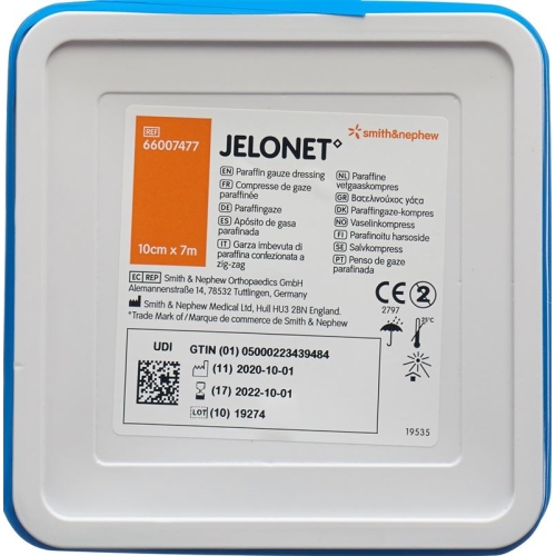 Jelonet Paraffingaze 10cmx7m (neu) Dose buy online