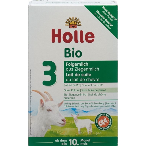 Holle organic follow-on milk 3 made from goat's milk 400 g buy online