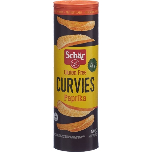 Schär Curvies Paprika Glutenfrei 170g buy online