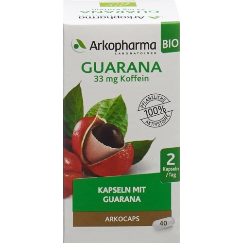 Arkocaps Guarana Kapseln Bio Dose 40 Stück buy online