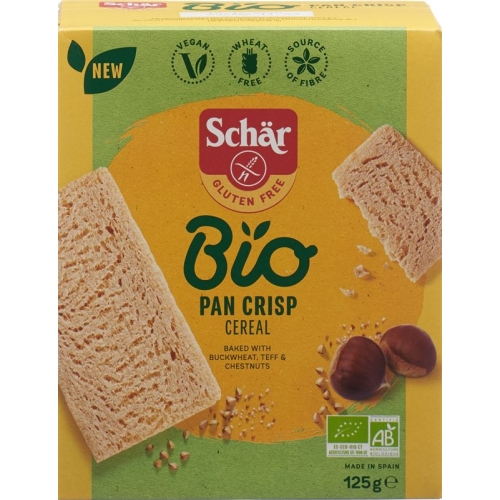 Schär Pan Crisp Cereal Glutenfrei Bio 125g buy online