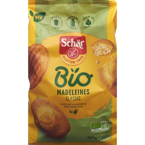 Schär Madeleines Classic Glutenfrei Bio 150g buy online