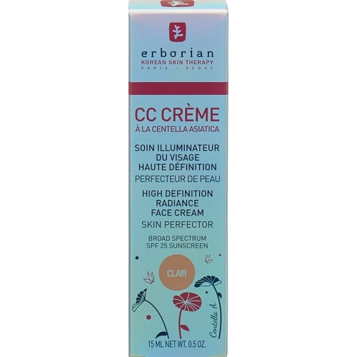 Erborian Korean Ther Cc Creme Clair 15ml buy online