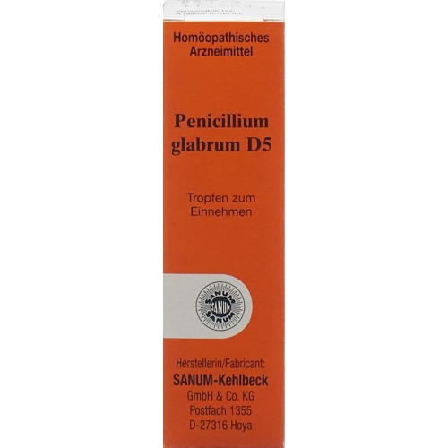 Sanum Penicillium Glabrum Tropfen D 5 Flasche 10ml buy online