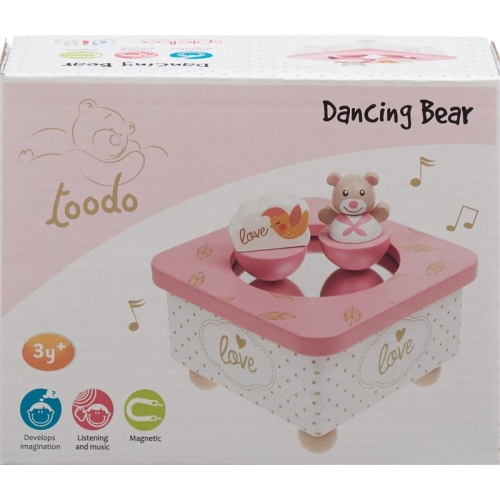 Toodo Golden Bär Musik Box Pink buy online