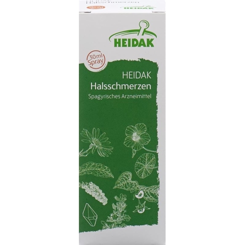 Heidak Halsschmerzen Spray Flasche 30ml buy online