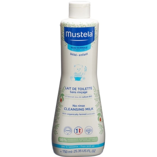 Mustela Reinigungsmilch Normale Haut O Abspül 750ml buy online