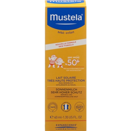 Mustela Sonnenschu Sonnenmilch SPF 50+ (neu) 40ml buy online