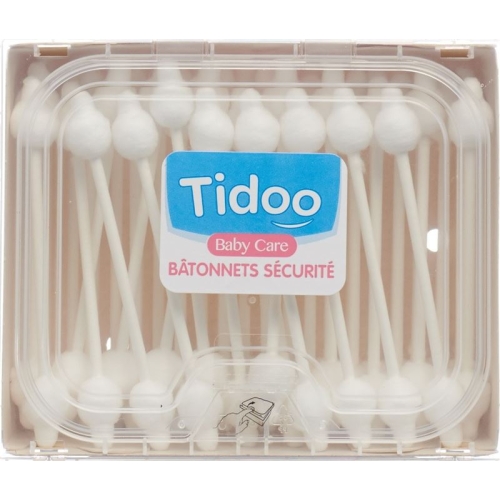 Tidoo Wattestäbchen Bio Box 50 Stück buy online