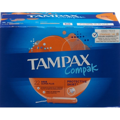 Tampax Tampons Compak Super Plus 22 Stück buy online