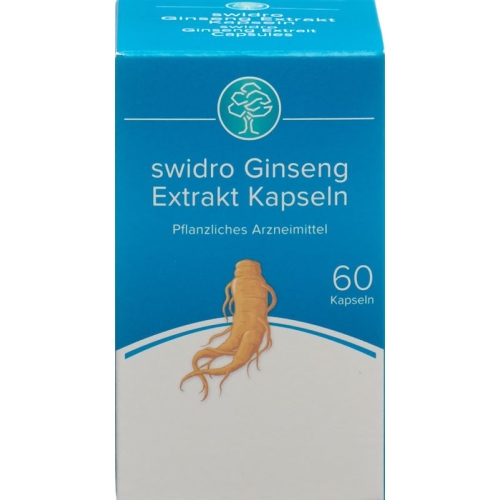 Swidro Ginseng Extrakt Kapseln 60 Stück buy online