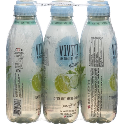 Vivitz Water Limette-minze-gurke 6 Flasche 0.5L buy online