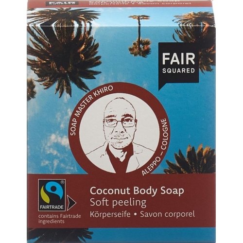 Fair Squared Body Soap Coco Soft Peeling 2x 80g buy online