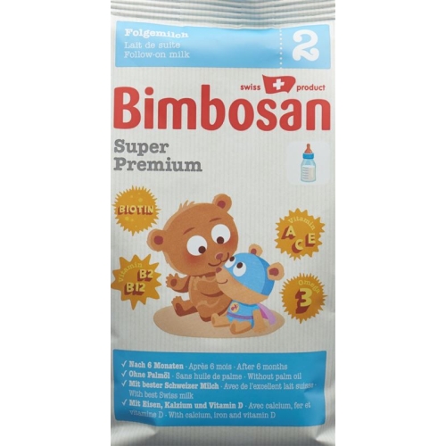 Bimbosan Super Premium 2 follow-on milk refill 400 g buy online