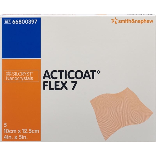 Acticoat Flex 7 Wundverband 10x12.5cm 5 Stück buy online