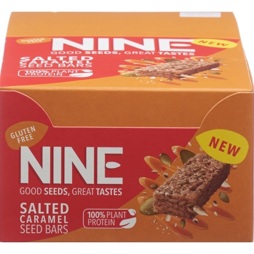 Nine Riegel Salted Caramel 20x 40g buy online