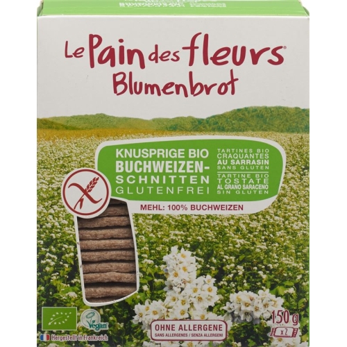 Flowers Crispy bread slices buckwheat 150 g buy online