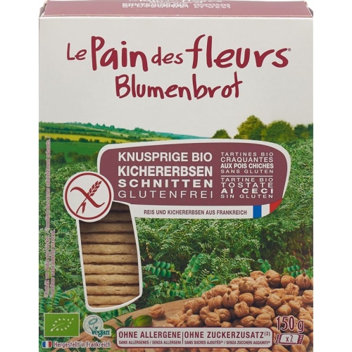 Blumenbrot Knusprige Schnitten Kichererbsen 150g buy online