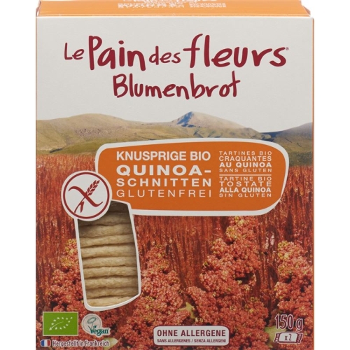 Flowers bread slices Crispy Quinoa 150 g buy online