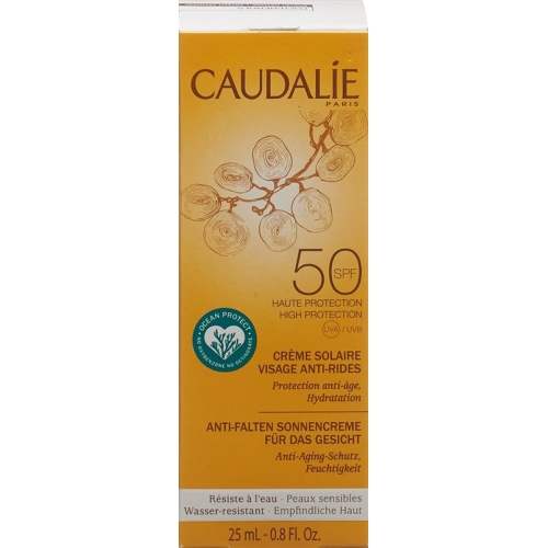 Caudalie Solaire Creme Visage Anti Rides SPF 50 25ml buy online