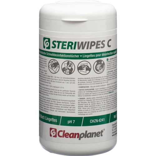 Cleanplanet Steriwipes C Desinfektionstuech 200 Stück buy online