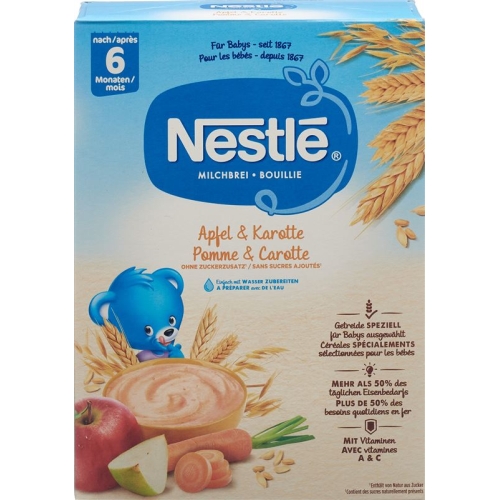 Nestle Baby Cereals Apfel Karotte 8m 480g buy online