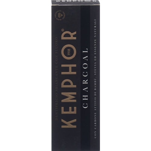 Kemphor Toothpaste Charcoal Tube 75ml buy online