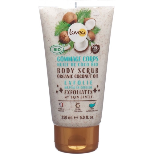 Lovea Körperpeeling Bio-kokosnussöl 150ml buy online