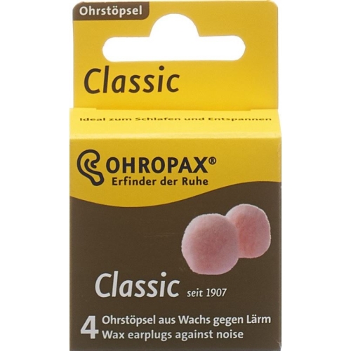 Ohropax Classic Wachskugeln 4 Stück buy online