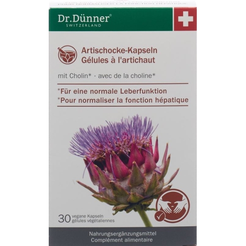 Dr. Dünner Artichoke Capsules 30 Caps buy online