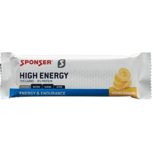 Sponser High Energy Bar Banane 45g buy online