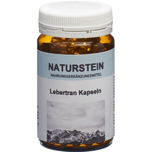 Naturstein Lebertran Kapseln Glasflasche 300 Stück buy online