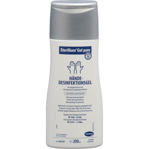 Sterillium Gel Pure Händedesinfektion Flasche 200ml buy online