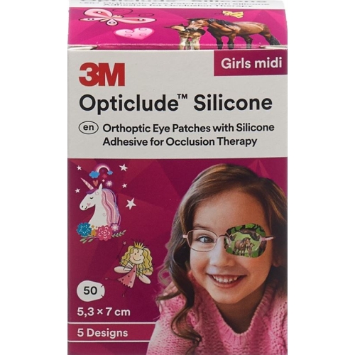 3M Opticlude Sil Augenv 5.3x7cm Midi Gi (n) 50 Stück buy online