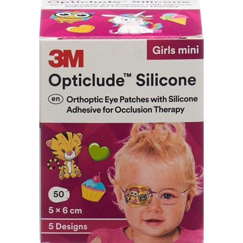 3M Opticlude Sil Augenv 5x6cm Mini Girl (n) 50 Stück buy online