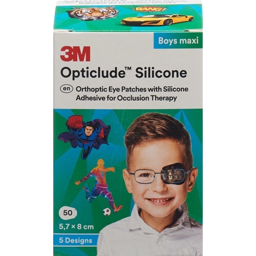 3M Opticlude Sil Augenv 5.7x8cm Maxi Bo (n) 50 Stück buy online