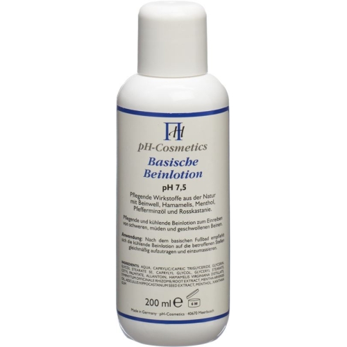 Ph-cosmetics Basische Beinlotion Ph7.5 Flasche 200ml buy online