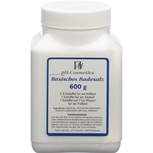 Ph-cosmetics Basisches Badesalz Dose 600g buy online