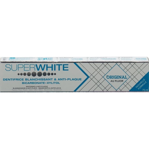 Super White Original Zahnpasta Tube 75ml buy online