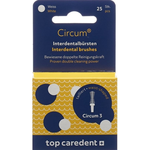 Top Caredent Circum 3 Int Bürsten Grau 25 Stück buy online