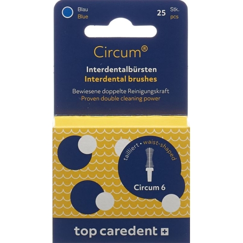 Top Caredent Circum 6 Int Bruesten Grau 25 Stück buy online