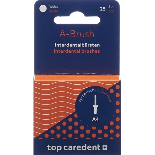 Top Caredent A-brush 4 Idbh-w Weiss 25 Stück buy online